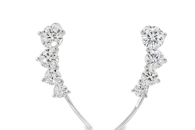 18K White Gold