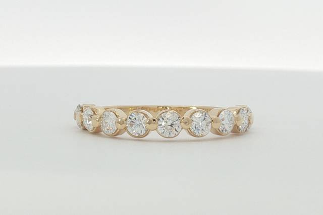 18K Yellow Gold 0.90 ctw