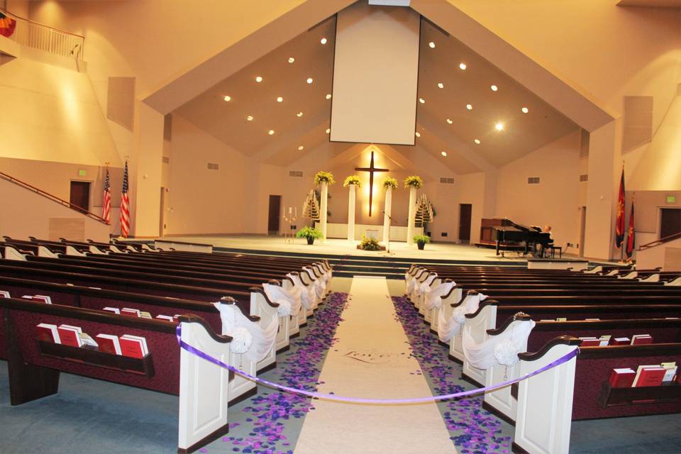 Church wedding venue