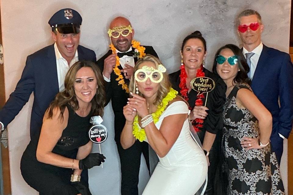 Bride and her guests!