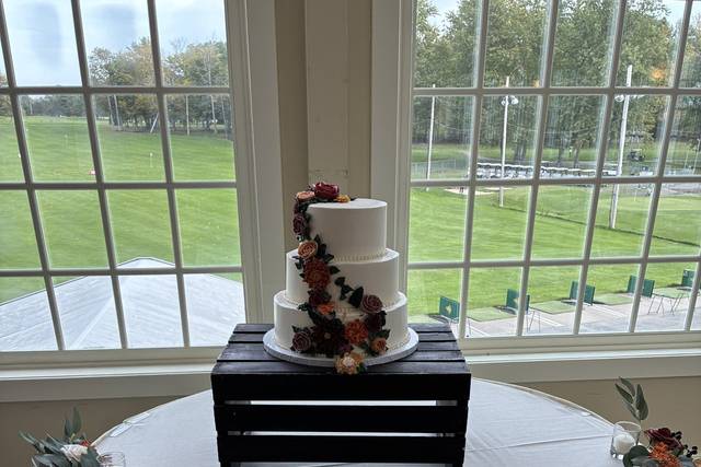 Fall Cake Table