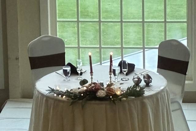 Fall Sweetheart Table