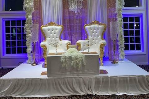 Sweetheart Table on Riser