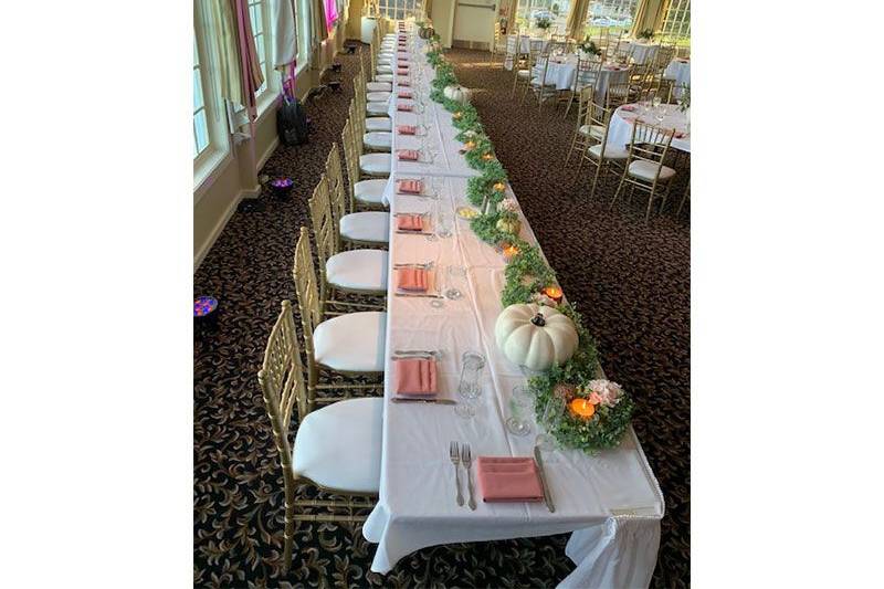 Fall Themed Wedding