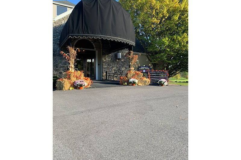 Fall Themed Entryway