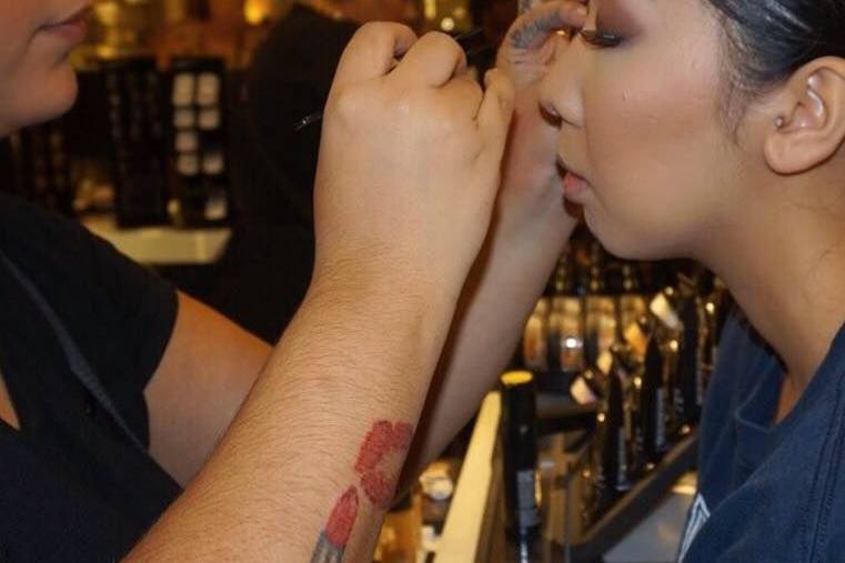 Makeup trial