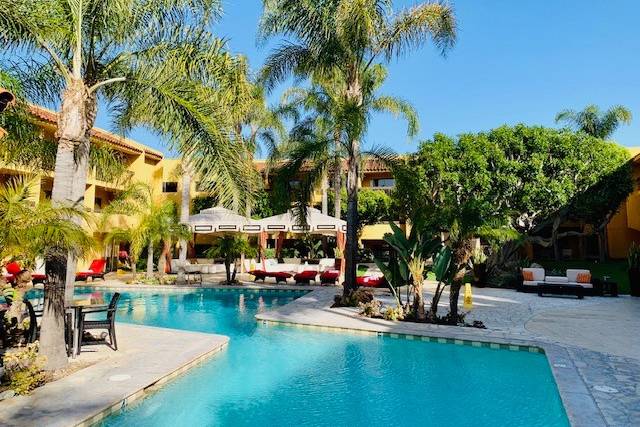 Pool area