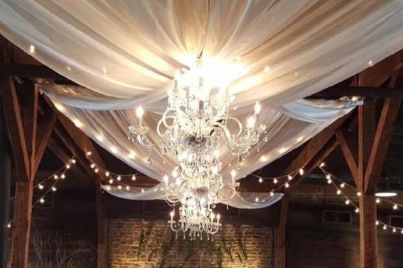 Chandeliers & Drapery