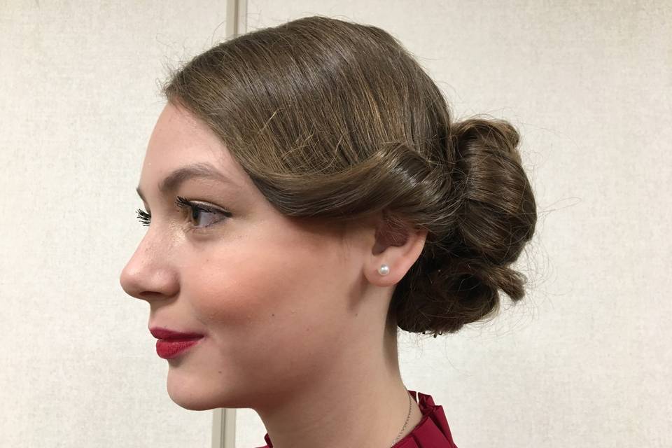 Elegant updo