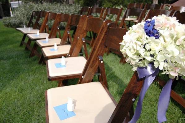 Ceremony Chairs - L.A. Downtown Public Park
