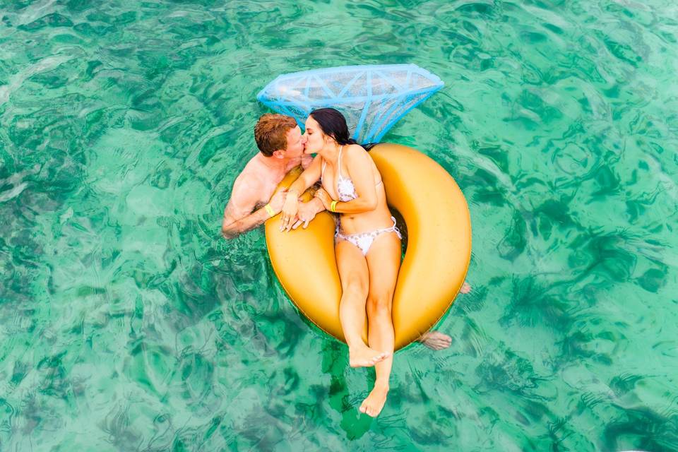 Tropical Mexico Wedding