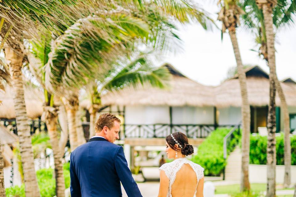 Tropical Mexico Wedding