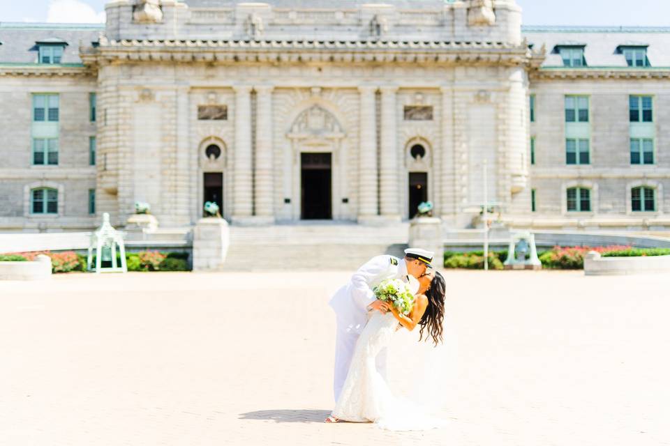 Preppy Maryland Wedding