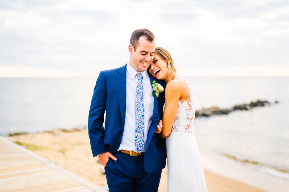 Preppy Maryland Wedding