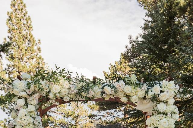Floral Arch at Garden