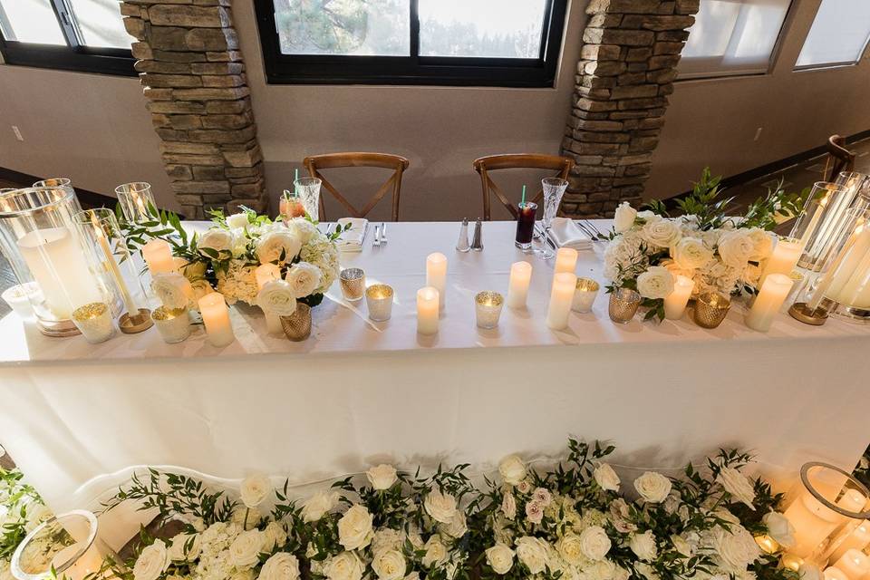 Candlelit Tablescape