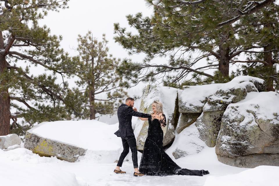 Tahoe Ridge Winter Wedding