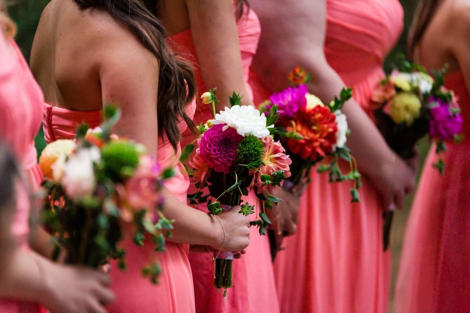 Hot Pink Shoes - Wedding Coordinating by Sheryl Ray