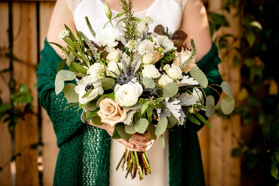 Bridal bouquet- Texas Blooms