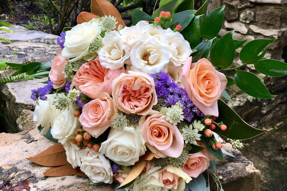 Bridal party- Texas Blooms