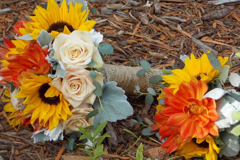 Vibrant bouquet- Texas Blooms