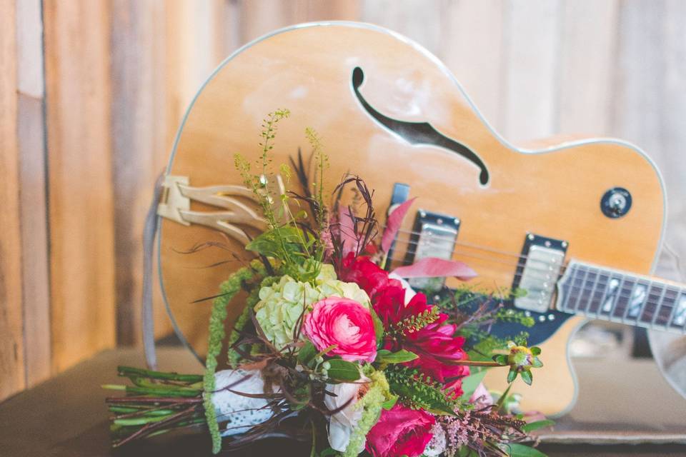 Hand tied bouquet-Texas Blooms