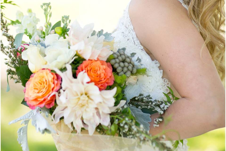 Bridal bouquet- Texas Blooms