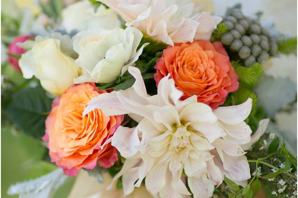 Bridal bouquet- Texas Blooms