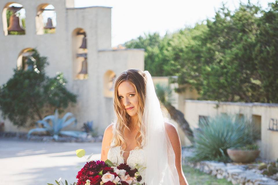 Bridal party- Texas Blooms