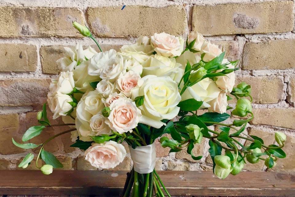 Blush bouquet- Texas Blooms