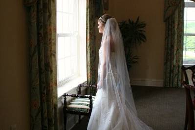 Waiting on her Groom is a beautiful Bride