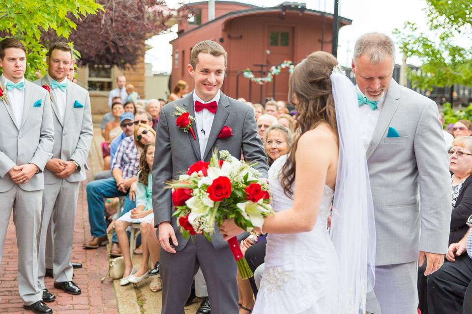 Caboose ceremony