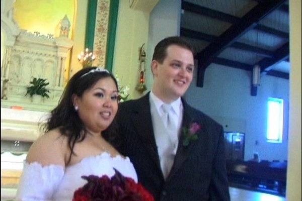 After the ceremony in Pasadena, CA.