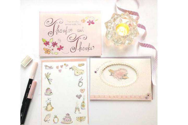 Published greeting cards