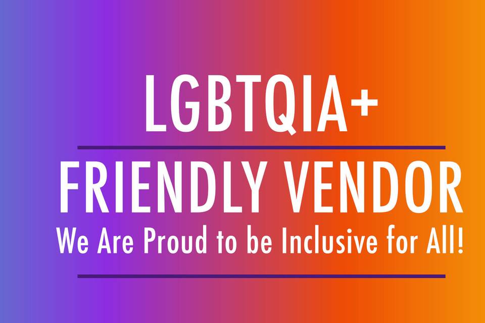 LGBTQIA+ Friendly