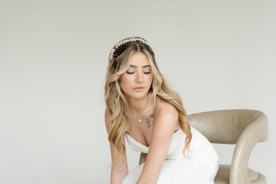 Makeup and hair