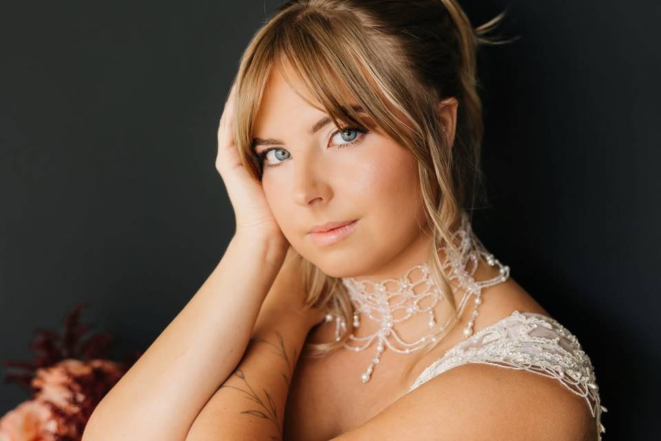 Makeup and hair
