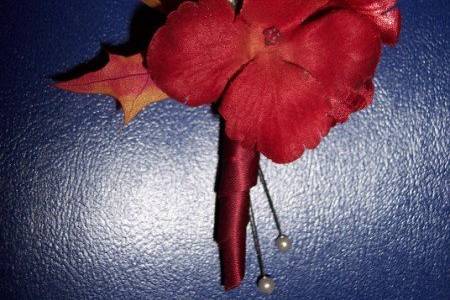 Fall Boutonniere