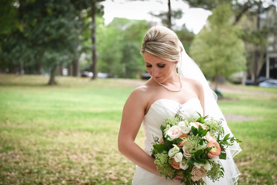 Bride's portrait