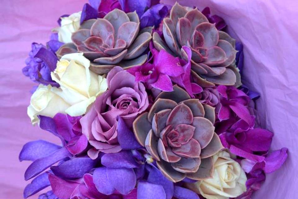 Purple bouquet