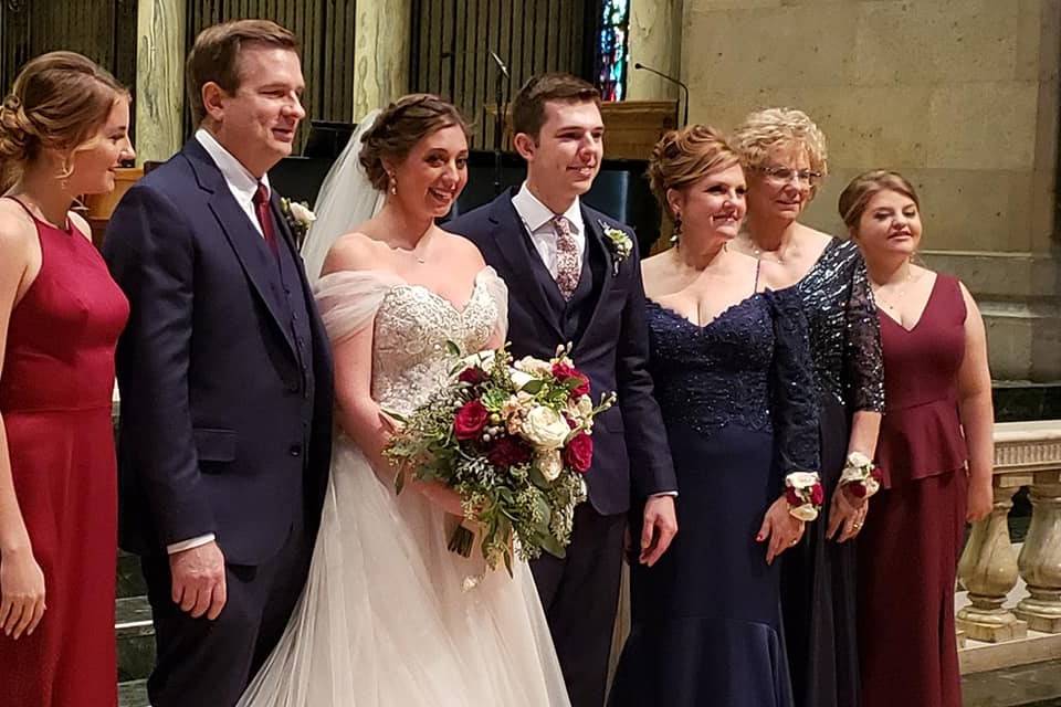 Bride and Family