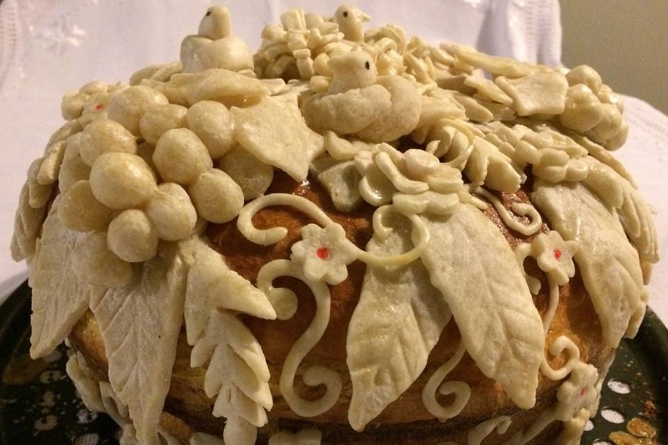 Korovai - Ukrainian Wedding Bread