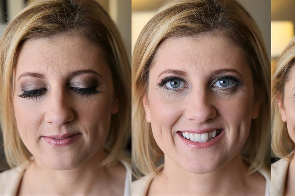 Caucasian Bride Smokey Eyes 14