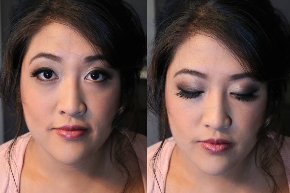 Asian Smokey Eyes Makeup 13