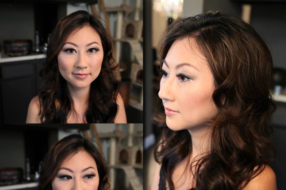 Asian Bridal Makeup | B&A 13