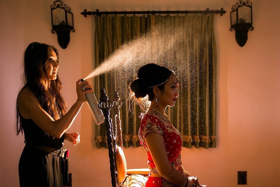 Bride Getting Ready 16