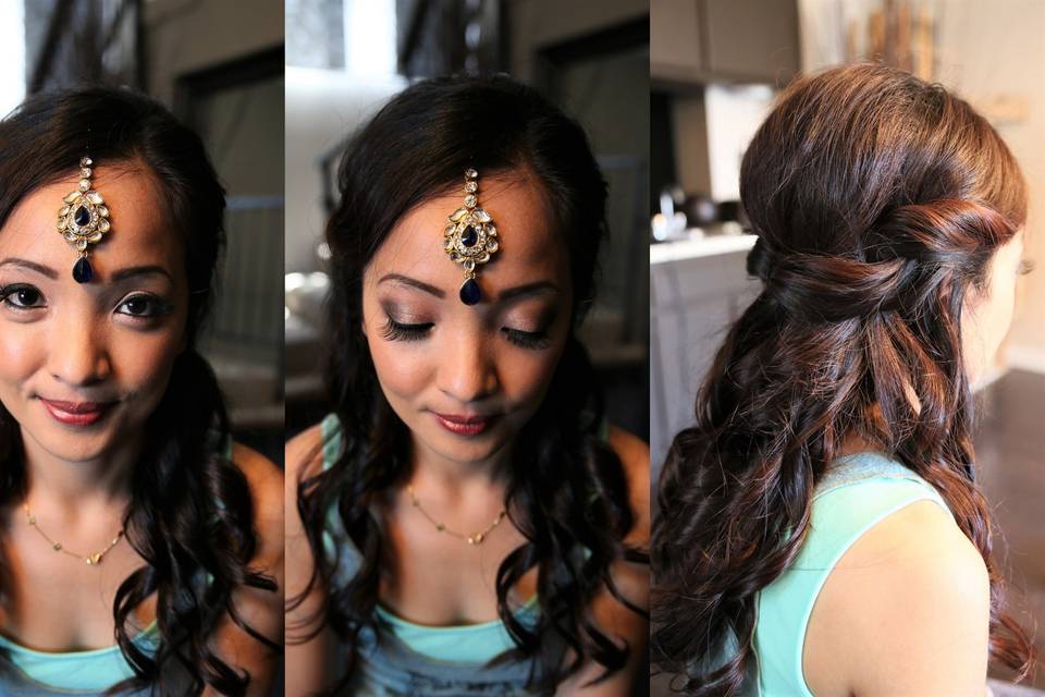 Indian Receiption Makeup