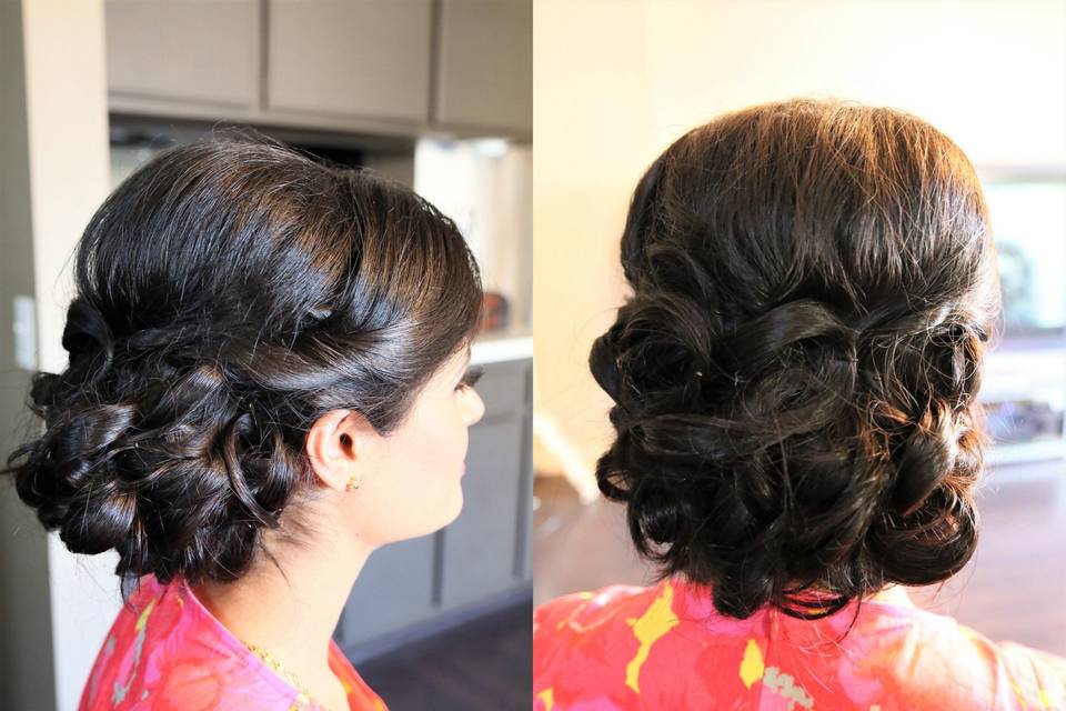 Up-Do Low Chinon Hair Style 10