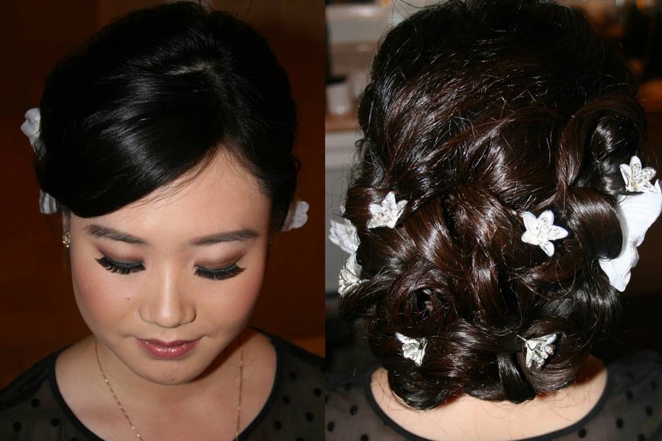 Asian Bride Makeup & Hair