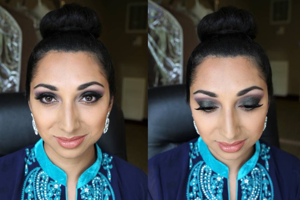 Indian South Asian Makeup